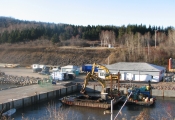 Dragage par Excavation Port Daniel Gaspé