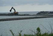 Installation d'une prise d'eau HDPE au Port de Belledune