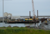 Installation d'une prise d'eau au Port de Belledune