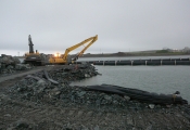 Installation d'une prise d'eau au Port de Belledune