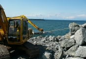 Installation d'une prise d'eau au Port de Belledune